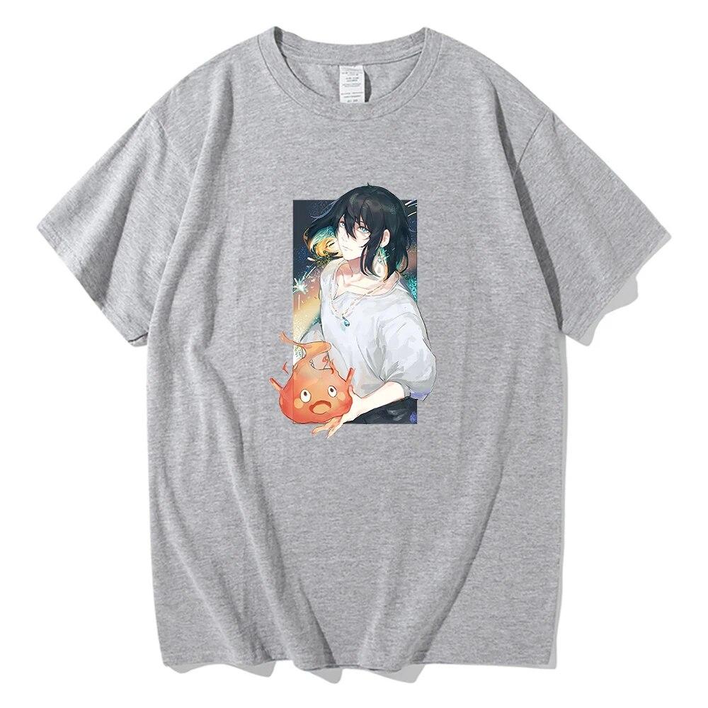 Hot Anime Unisexga T Shirt Fashion Unisex Harajuku Aesthetic Graphic Tshirt Unisex High Quality Casual Vintage Cotton Tees Shirts Tops Unisex