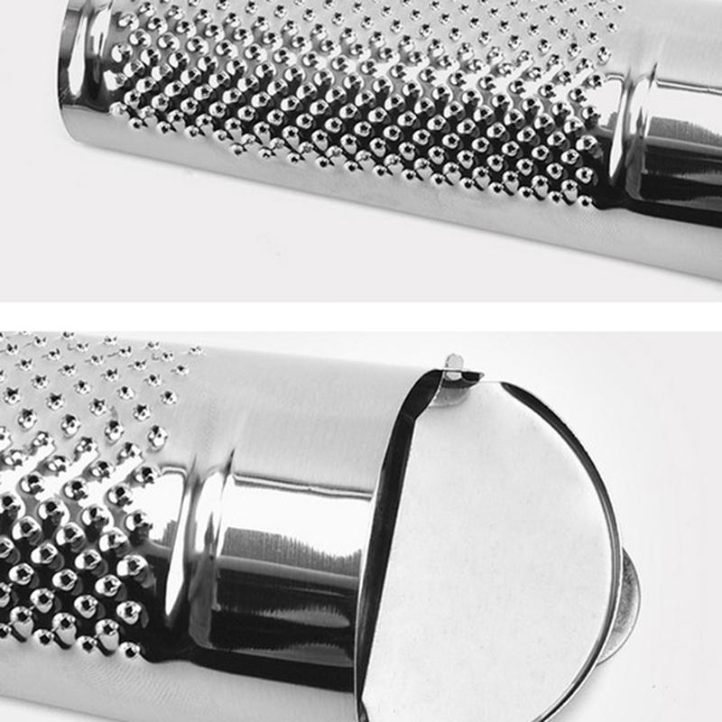1Pc Stainless Steel Versatile Hand Held Nutmeg Citrus Zester Ginger Grater