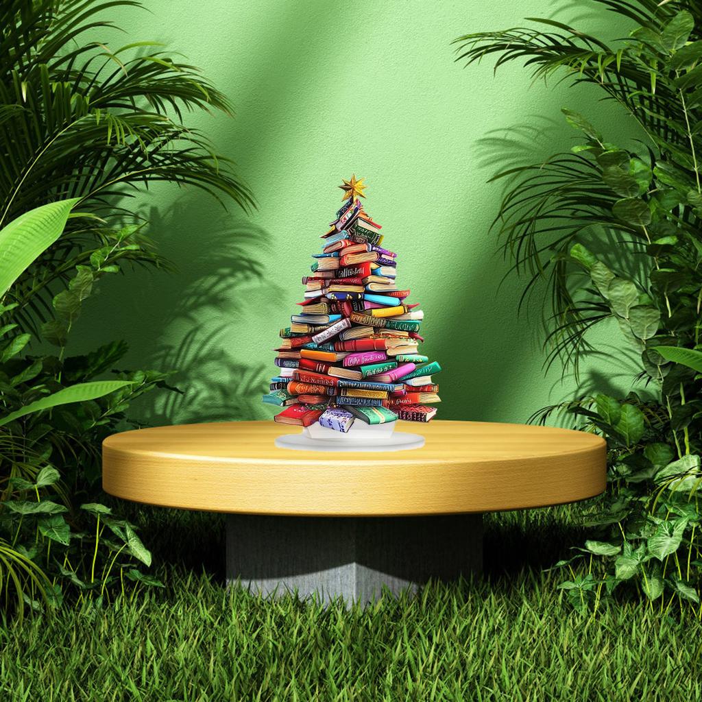 Small Christmas Tree, Christmas Tree Sign, Inspirational Table Decoration
