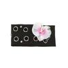 Hollow Out Flower Elastic Headband Hibiscus Rhinestone Chain Headscarf  Girls