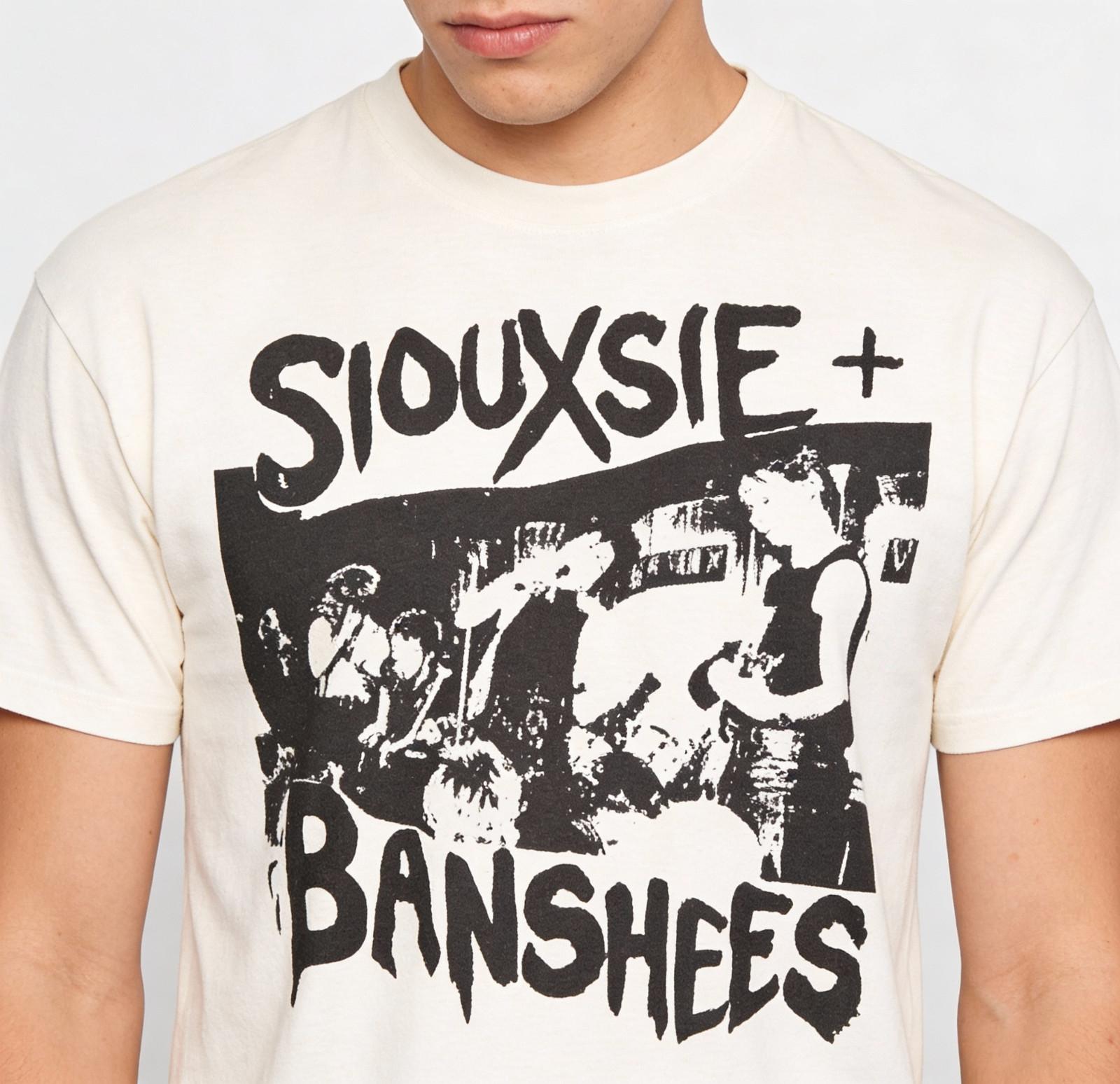 Siouxsie and the Banshees the cure Unisex White T-shirt Size S-5XL NWT M