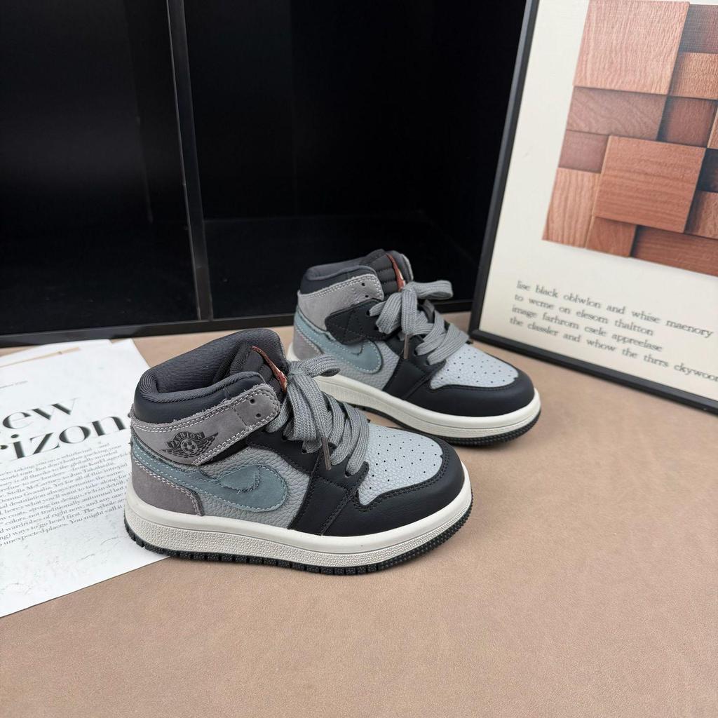 Çocuk Nefes Alabilen Yüksek Bilekli Kaykay Ayakkabıları - 2026 İlkbahar/Sonbahar Kaymaz, Düz Tabanlı, Modaya Uygun Unisex Spor Spor Ayakkabıları