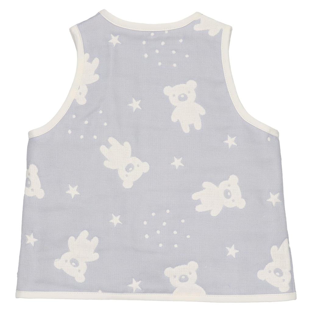 sizes Bear Made in Japan Vest, 60-80, N-Star Gauze,