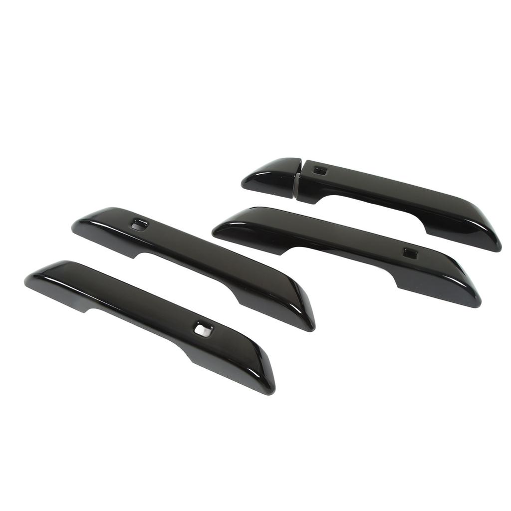 5 stk Bil Utvendig Side Dørhåndtak Deksel Trim Klistremerke Blank Svart Erstatning for Kia Carnival KA4 2022 Opp