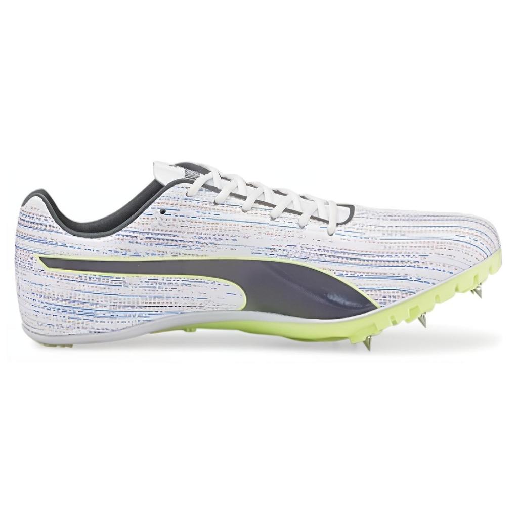 Puma EvoSpeed Sprint 13 Cushioning Durable Low-Top Running Shoes Men Sneakers Yellow White 376322-01