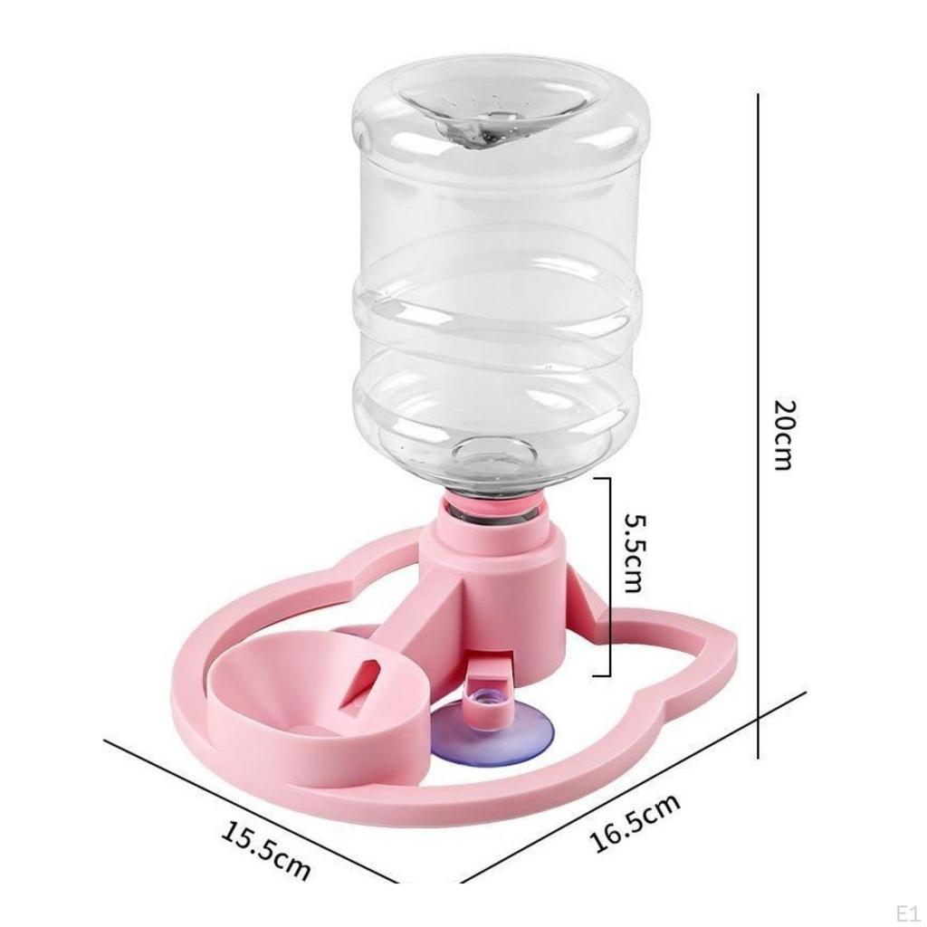 Automatic Waterer with Bowl Indoor Cat Water Dispenser Quiet for Apartment, Cats