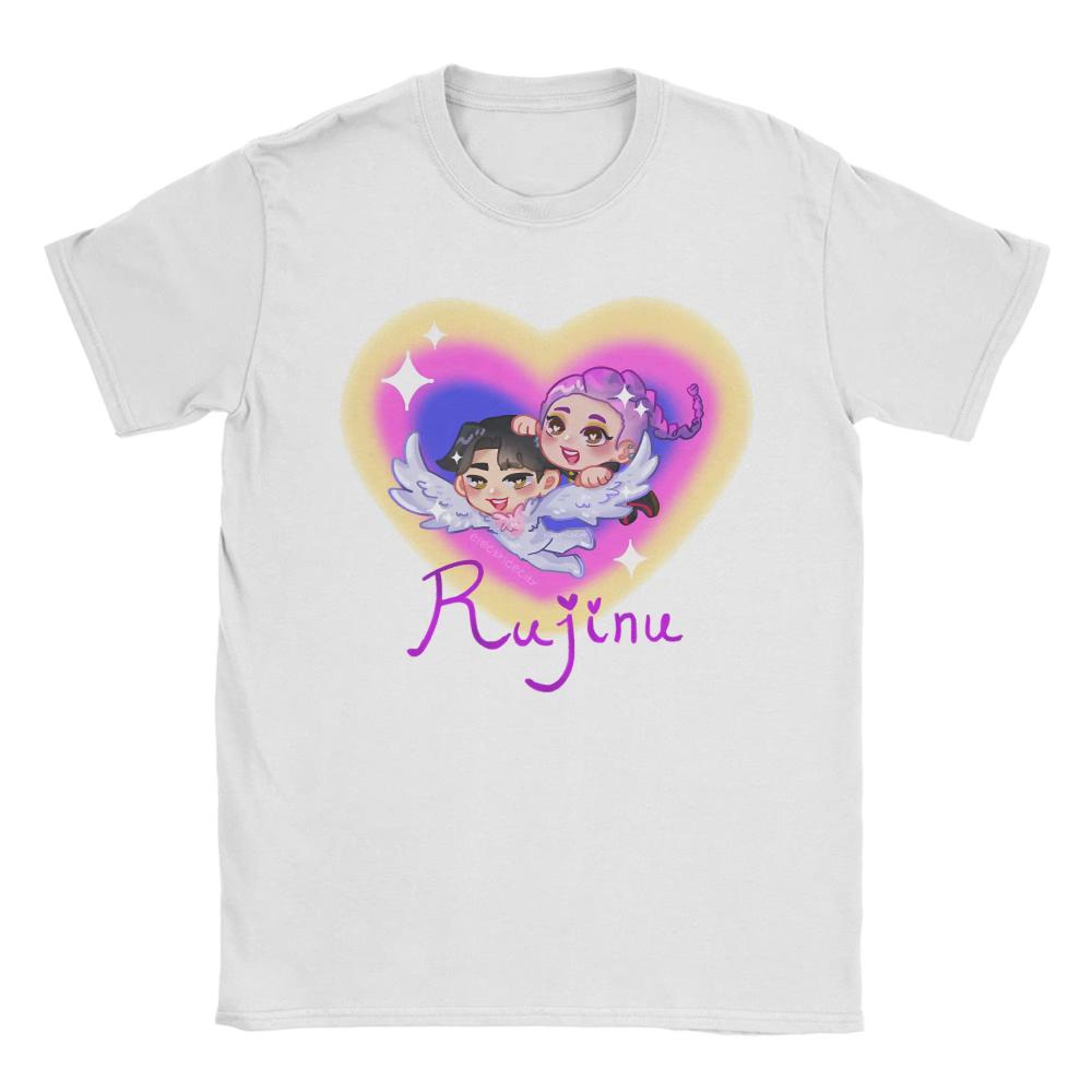 

Summer Men Rujinu Rumi and Jinu Kpop Demon Hunters Women T Shirt Cotton Clothes Leisure Short Sleeve O Neck Plus Size T-Shirt M