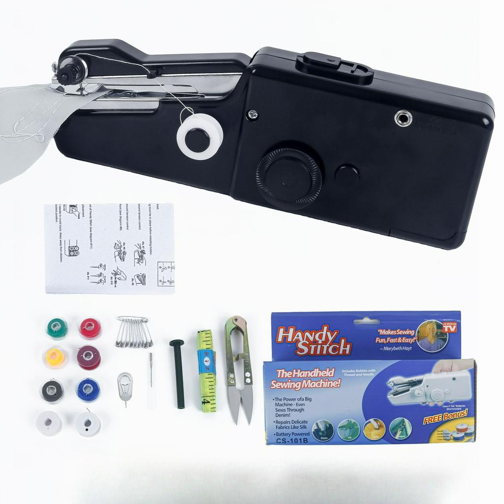 101 Portable Manual Mini Home Sewing Machine, Easy Sewing Shirt Pocket Handheld Sewing Machine