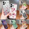 For OPPO Reno 15F 15 Pro Cases Brilliant Flower Kitten Fall Prevention Portable Clear Back Cover For Reno15pro Reno15f Funda
