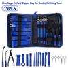 19PCS Clip Plier Trim Removal Tool Set Red Blue Pry Tools Set Fastener Remover  Interior Dashboard