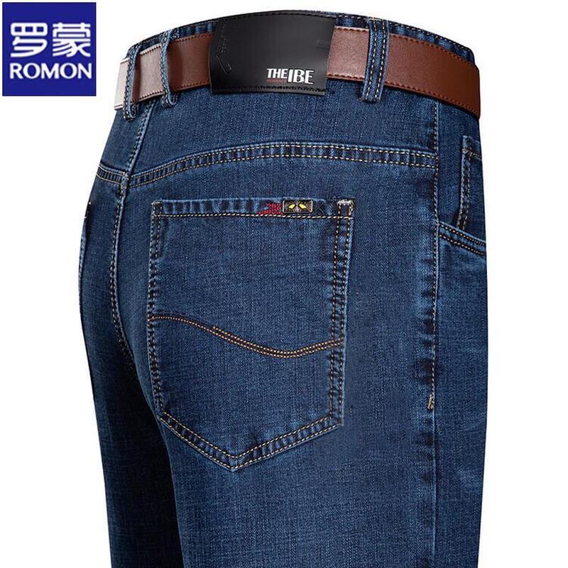 

Romon Men s Business Casual Straight Leg Jeans 31