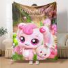 1pc Catch Teenieping Magic Sweethear (5) Blanket, Gift, for Men and Women, Soft Blanket, Good for Sofa Bed Couch Travel, Lightweight Flannel Blanket