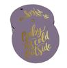Inkdotpot Real Gold Foil Baby It's Cold Outside Baby Shower Tags Favor Hang Paper Tags 100