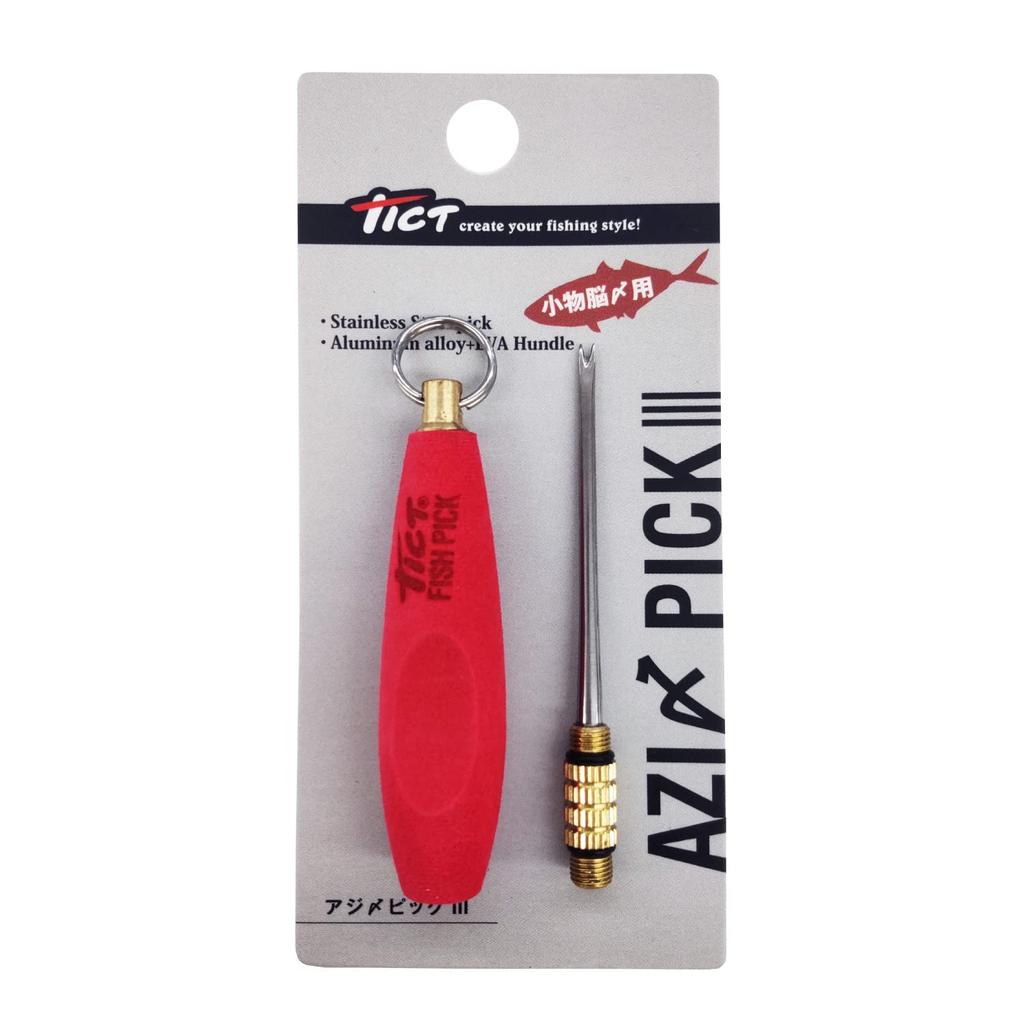 TICT Horse Mackerel Tackle Pick III Red (Assembled Length 11.5cm)