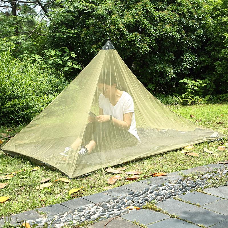 ?Outdoor Tent For Mountaineering Camping Single Anti Mosquito Net Bed Tent Decoration Set