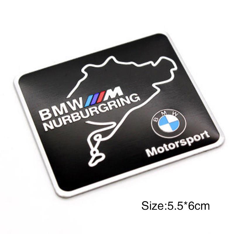CTCE1 Keychain 3D Metal Car Sticker Fender Emblem Styling Decals Badge Accessorie For BMW Performance F30 357 Series X5 X6m MSports G3
