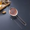 Cocktail Strainer Quick Filtration Reusable Not Easily Deformed Long Handle Design Stainless Steel Cone-Shaped Small Tea Herb