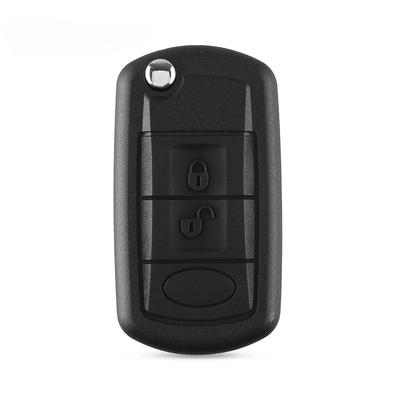 3 Tlačítka Auto Skládací Výklopný Obal Dálkového Klíče Shell Fob Fob pro LAND ROVER Range Rover Sport LR3 Discovery