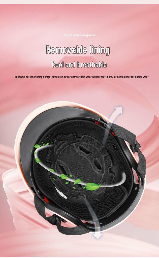 3C Certified Summer Motorcycle Helmet with UV Protection for Men & Women