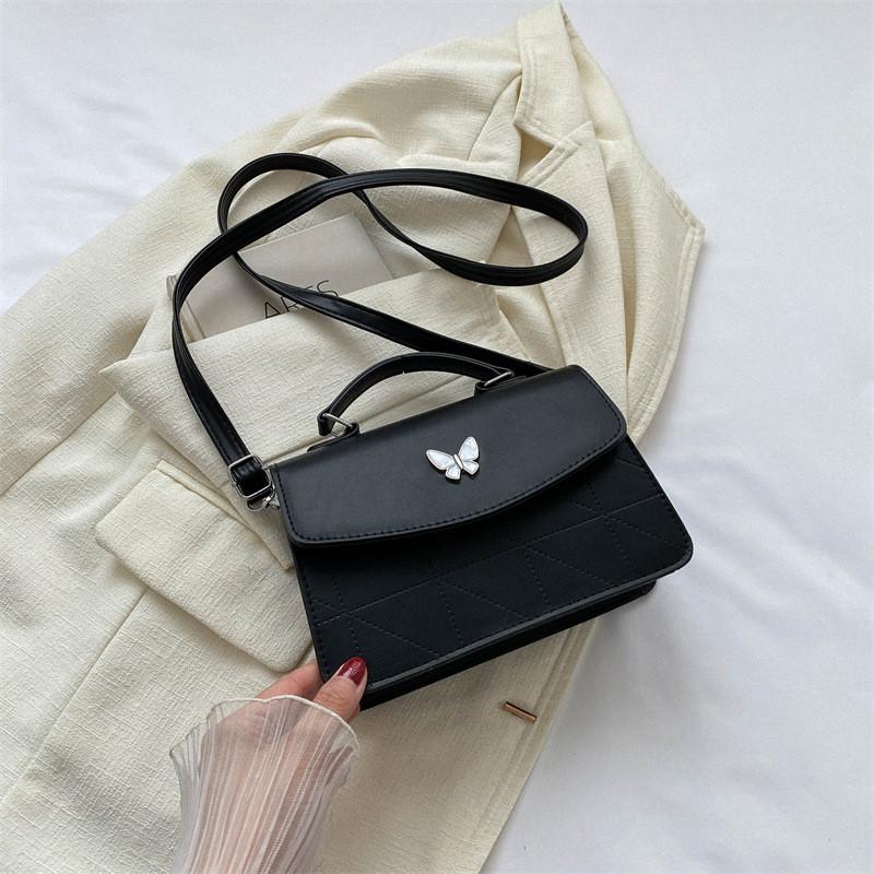 

Fashionable Elegant Handbag Stylish New Autumn Trendy Shoulder Bag For Women чёрный