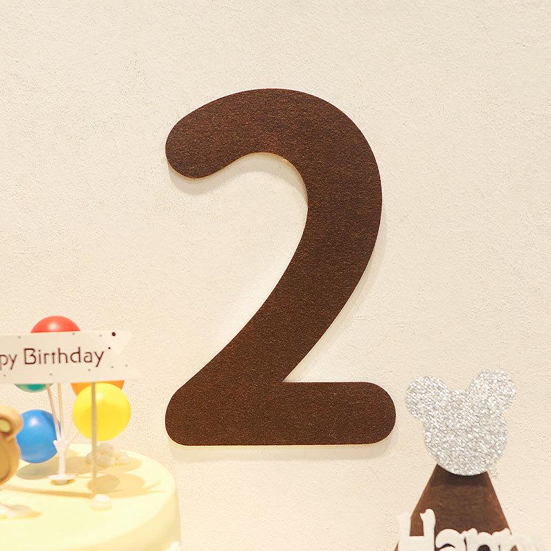 Minimalist Baby Photo Props for Milestones: Newborn, 100 Days, and First Birthday