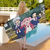 Anime Talentless NanaS Beach Towel Colorful Bath Towels for Girl Microfiber Quick Dry Custom Sand Free Beach Yoga Spa Gym Pool