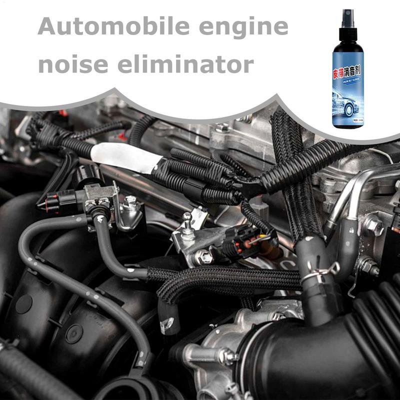 100ml car Engine Belt Silencer Spray Car Engine Belt Dressing Spray Vehicle Protective Lubrication Silencer Spray