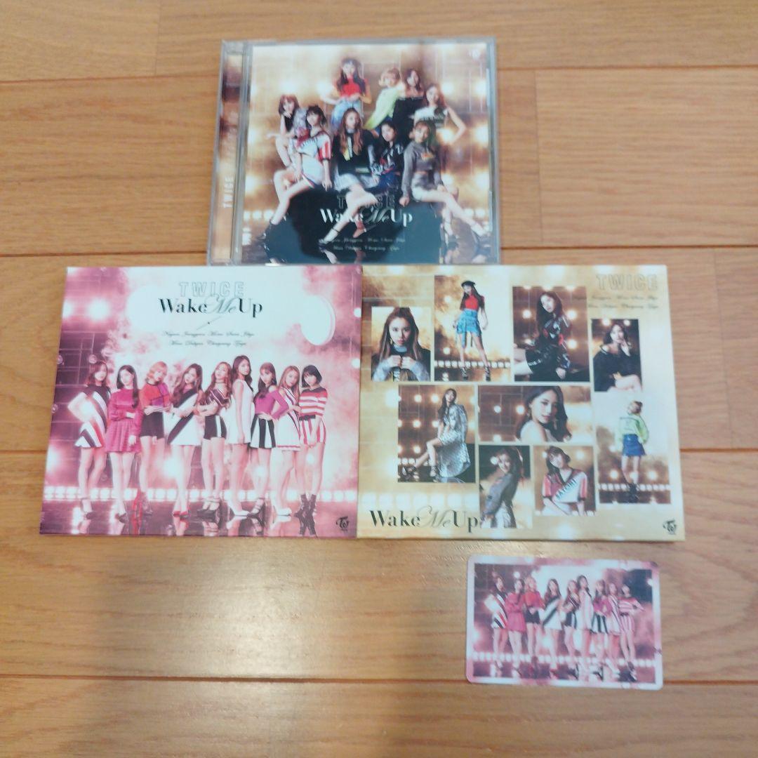 

[USED] TWICE Wake Me Up Normal.First limited edition set