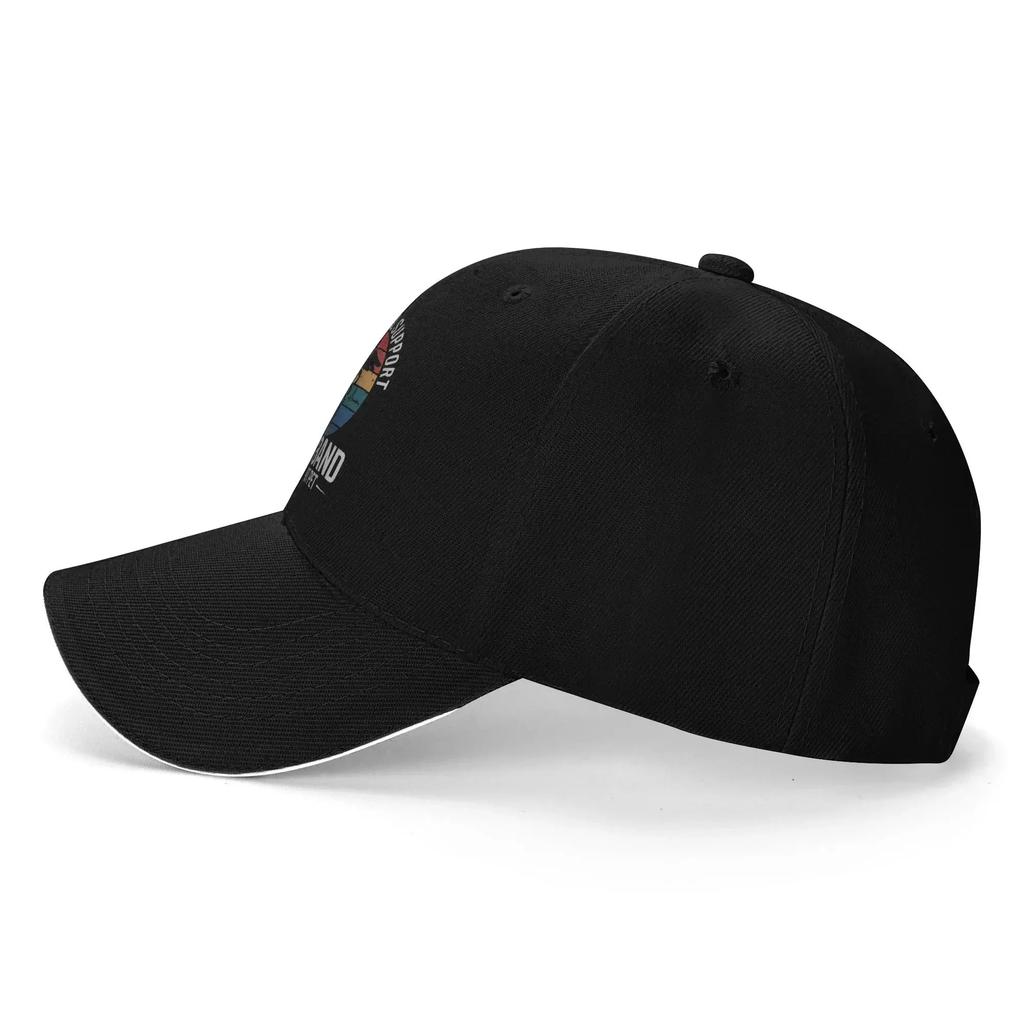 Spring Emotional Support Husband Do Not Pet  Baseball Cap Fishing Trendy Print Sun Hats UnisexTeens Hot Sale Baseball Caps