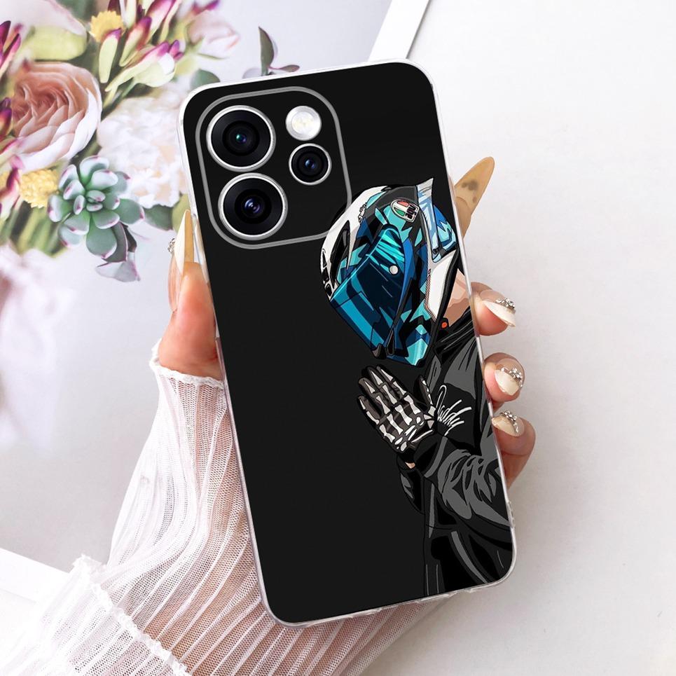 For Oppo Reno15 F Phone Case On Reno 15 15F Casing Cool Dragon Lion Tiger Cartoon Printed Back Cover Clear Soft Silicone Capa