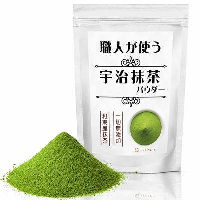 Uji Matcha Pulver verwendet von Handwerkern 100 Wazuka Produktion Süßwaren Latte Süßigkeiten komplett ohne Zusatzstoffe 100g