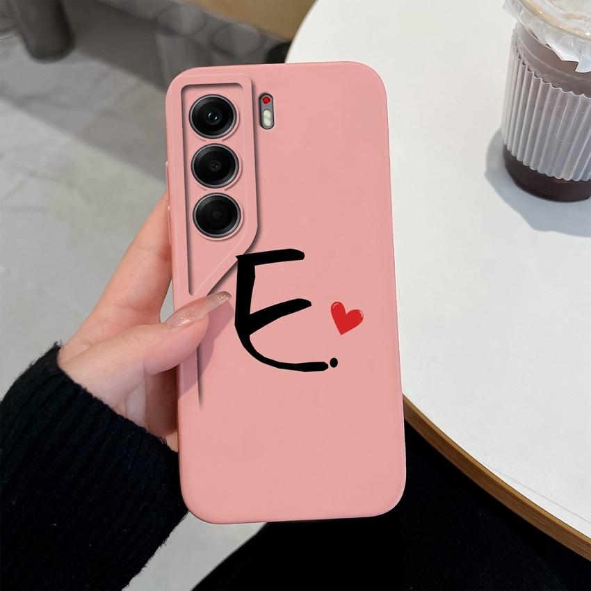 For Tecno Camon 40 30 30S 20 Pro Premier Pop 8 9 Phone Case Fashionable Creative Letter Pattern Soft Liquid Silicone Anti Slip Shell For Tecno Housing