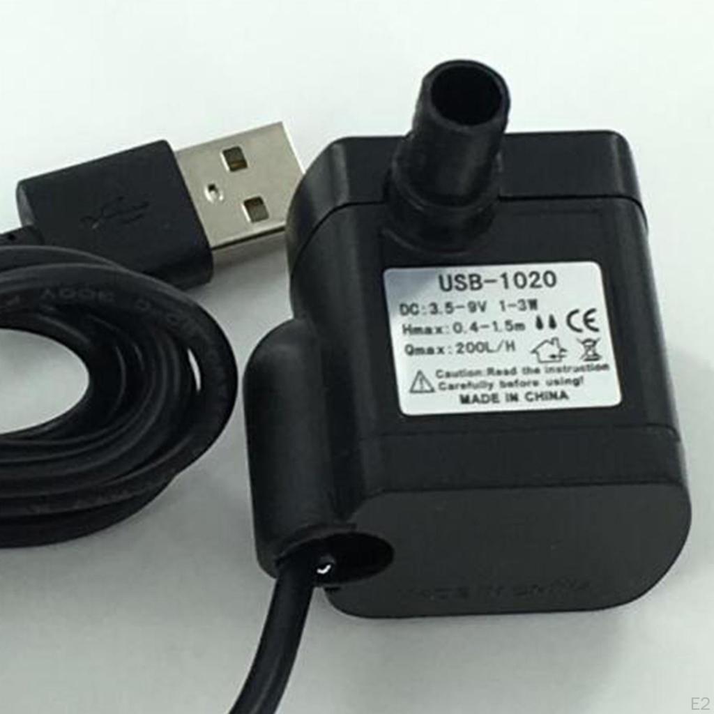USB Port Replacement Pump for Cat Water Fountain pet animal Long Lifespan