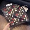 May Kaji Cashew Flower Square Scarf Retro Men's Silk Scarf Buckle British Style Scarf Men's Paisley Pattern Small Scarf Women