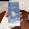 Jelly Casing For Huawei Y7 Pro 2019/Y6 Pro 2019/Enjoy 9e 9 Clear Silicone Soft TPU Back Cover Cute Cat Rabbit Protective Case
