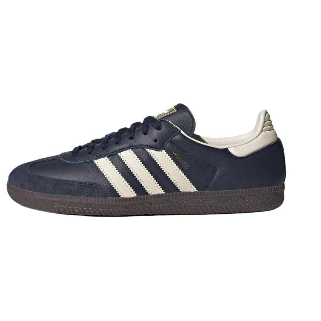 adidas Samba OG Night Navy Gum סניקרס לשני המינים כחול קרם-לבן ID2056