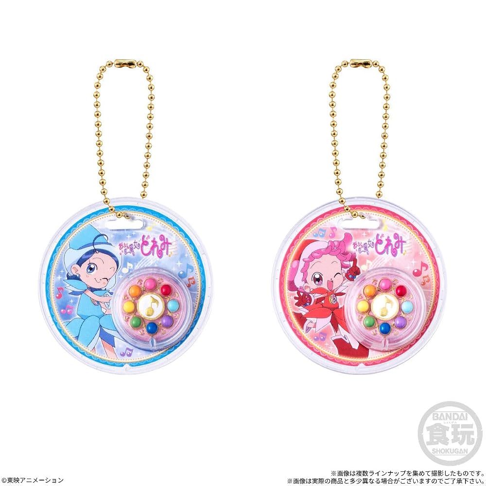 Bandai Ojamajo Doremi Package Charm & Chocoboro 10pcs Box Snack Toy