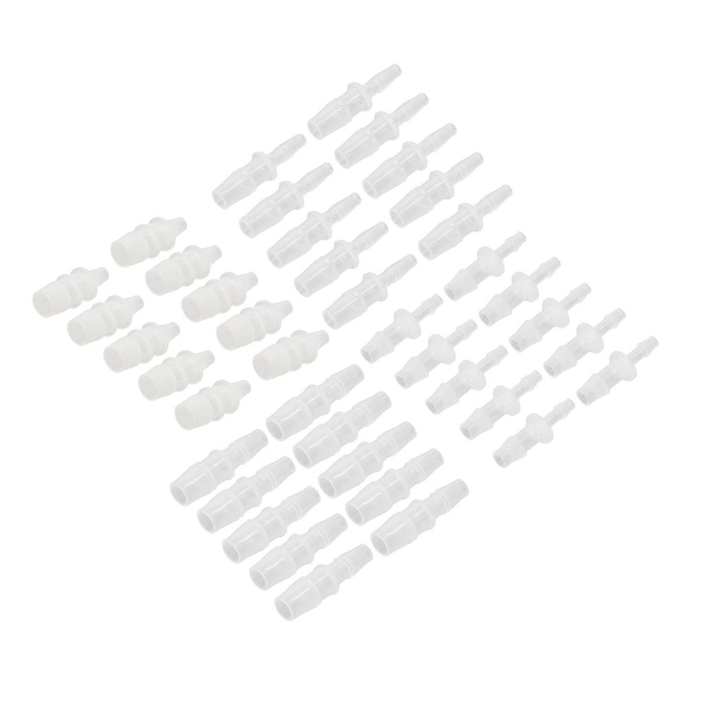 Aquarium Air Pump Adapter Scratch Resistance Wear Resistant PP Hose Barb Reducer Fitting Pure Texture for Silicone Tube