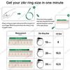 Qibla Smart Zikr Ring Praise Tasbih Tally Electronic Digital Counter for Muslims Prayer Time Vibration Reminder Waterproof