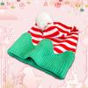 Christmas Beanies Elf Unisex Beanies Leprechaun Hat Christmas Photo Props Cheerful Hat Baggy Hat Leprechaun Wear