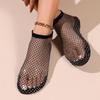 Women's Round Toe Rhinestone Mesh Slip-On Beach Sandals