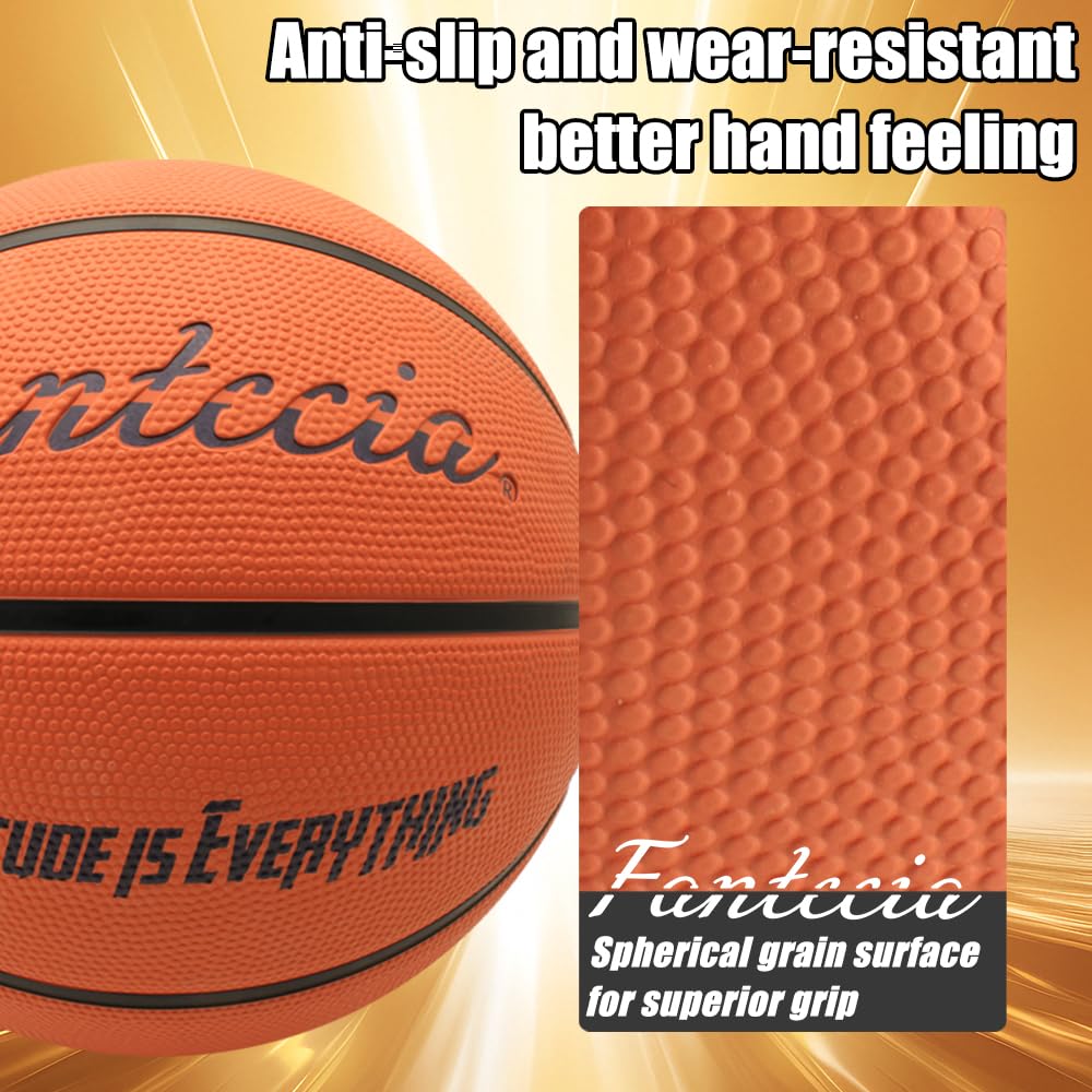 Fantecia Rubber Size Perfect for daily training and Basketball, 7. competitions.