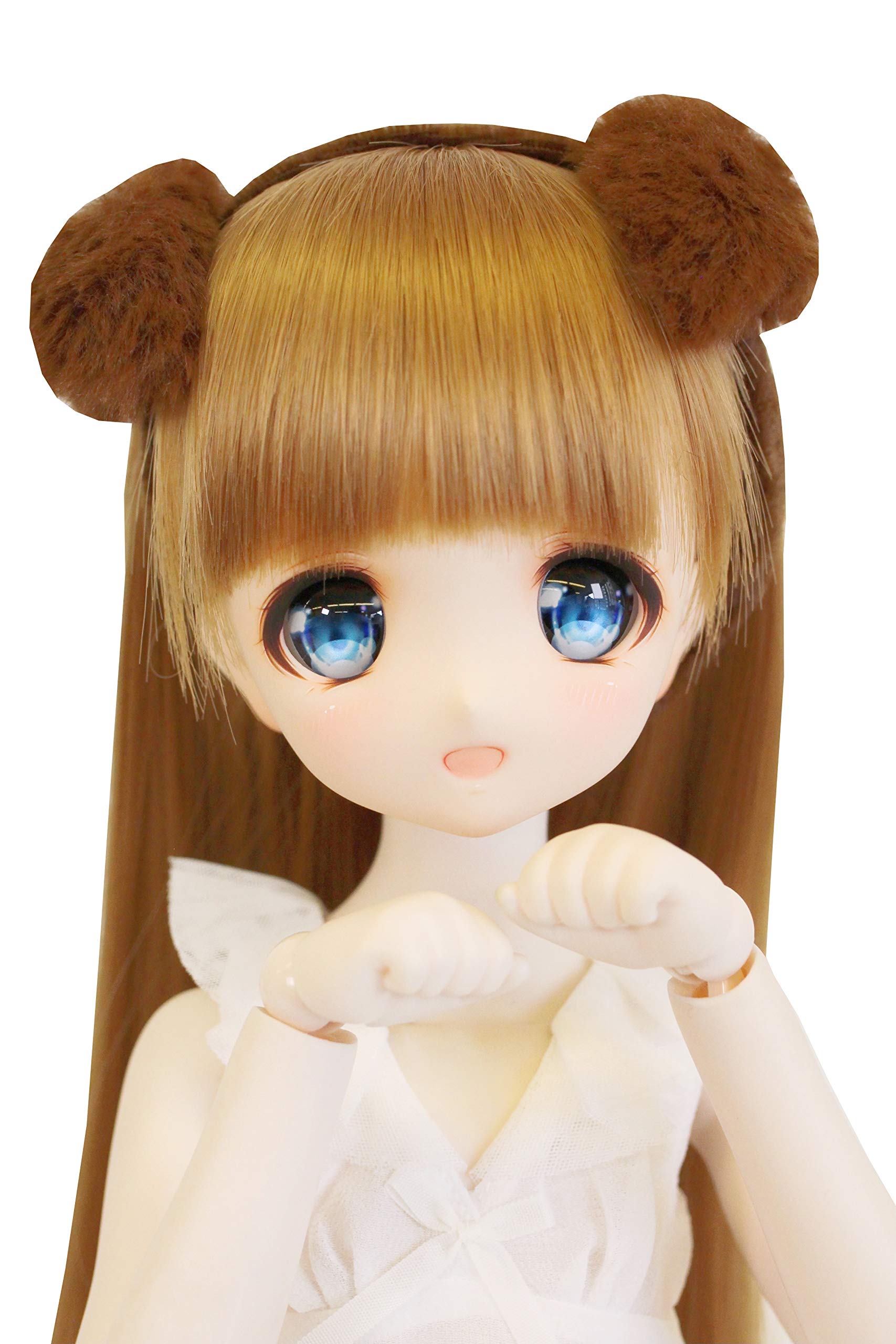 

DD MDD совместимо с к Повязка на голову с пушистыми собачьими ушками из искусственного меха коричневый 9-10 дюймов 60 см кукла 40 см кукла BJD одежда для куклы [Petite Marie] 1/3 (совместимый