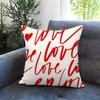 Holiday Valentines Day Cushion Cover Comfortable Reversible Pillow Cover Ideal for Car Sofa Bedroom  Beyond