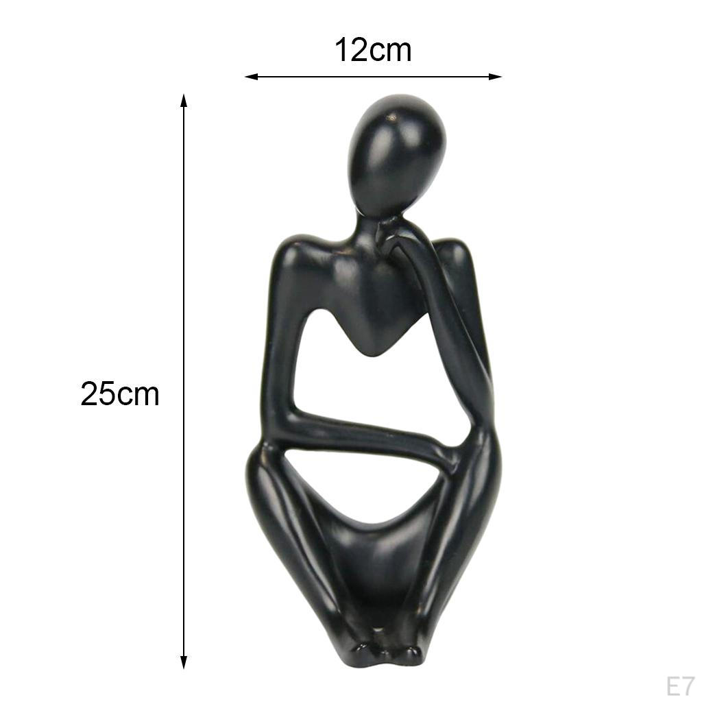 Abstract Sculpture The Thinker Statue