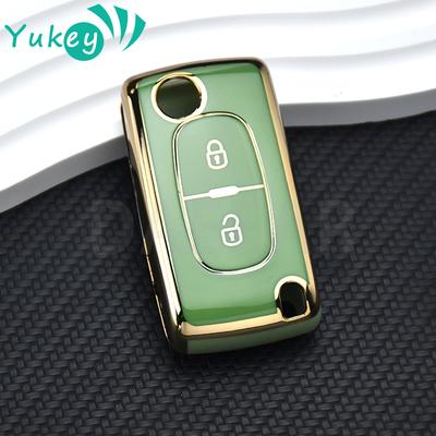 For Citroen C2 C3 C4 C5 C6 C8 for Peugeot 107 207 307 307S 308 407 607 TPU 2 3 Buttons Car Remote Key Case Cover