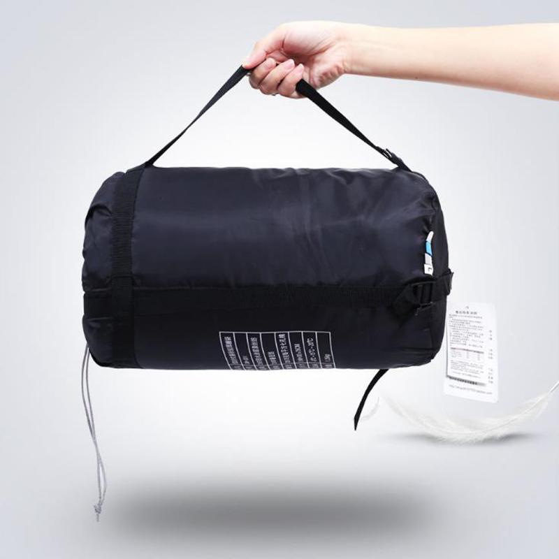 2.3/2.8kg Kışlık Uyku Tulumu Saf Pamuk Dolgulu Termal Uyku Tulumu Taşınabilir Zarf Tipi Uyku Tulumu