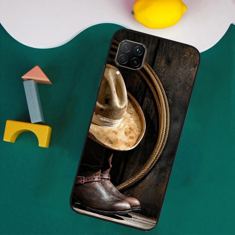 Cowboy For Huawei Nova Y73 Y72 Y70 Y90 Y60 Y61 Y91 12s 12i 11i 8i 9 10 SE P40 Lite P30 P60 Pro Case