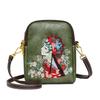 Retro Fashion Hundred Large Capacity Soft Embroidery Women's Backpack, Ethnic Style Travel Tote Shoulder Bag