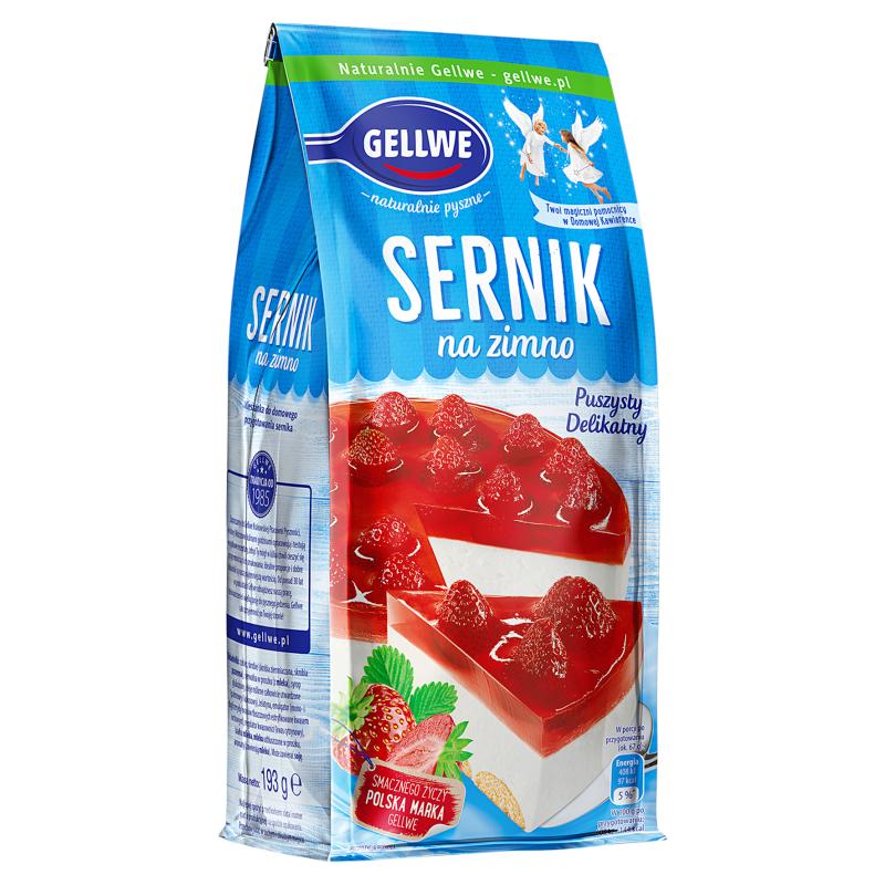 Gellwe Aukstais siera kūkas maisījums mājas